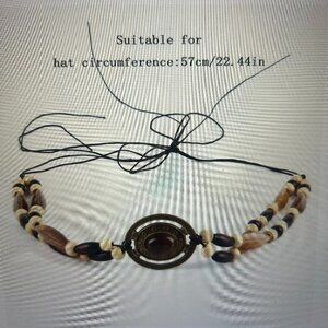 NWOT Cowboy/Cowgirl Hat Band With Beautiful Beads (OS) SKU 188